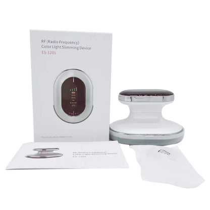 EMS & RF Radio Frequency Body Slimming Machine Fat Burner Slim Shaping Device LED Light Therapy Lose Weight Cellulite Massager