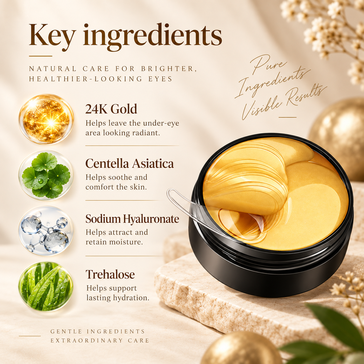 Gold Collagen Eye Patches