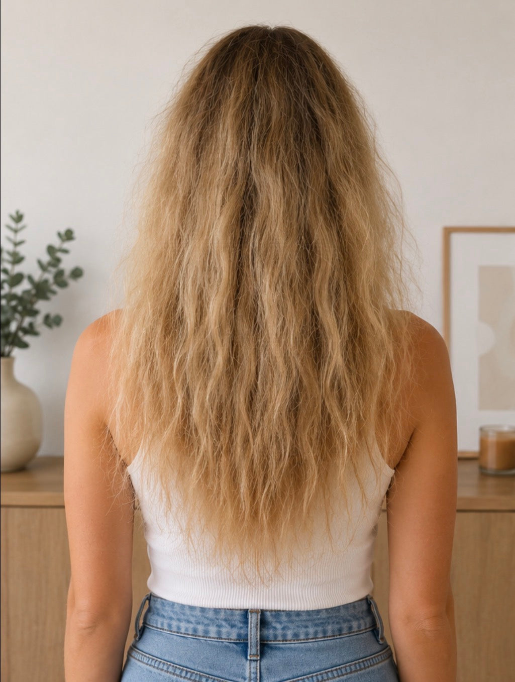 SleekFinish™ Anti-Frizz Straightening Brush before result 3