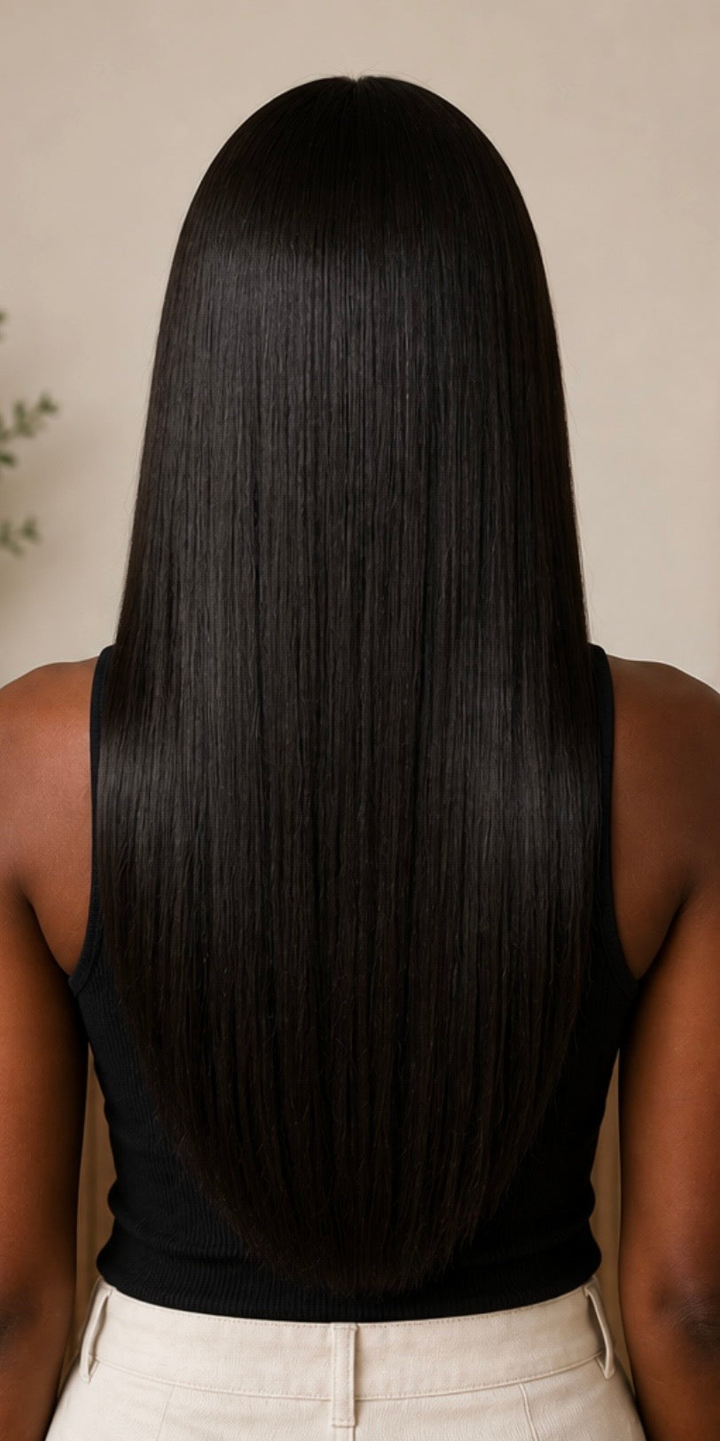 SleekFinish™ Anti-Frizz Straightening Brush after result 2